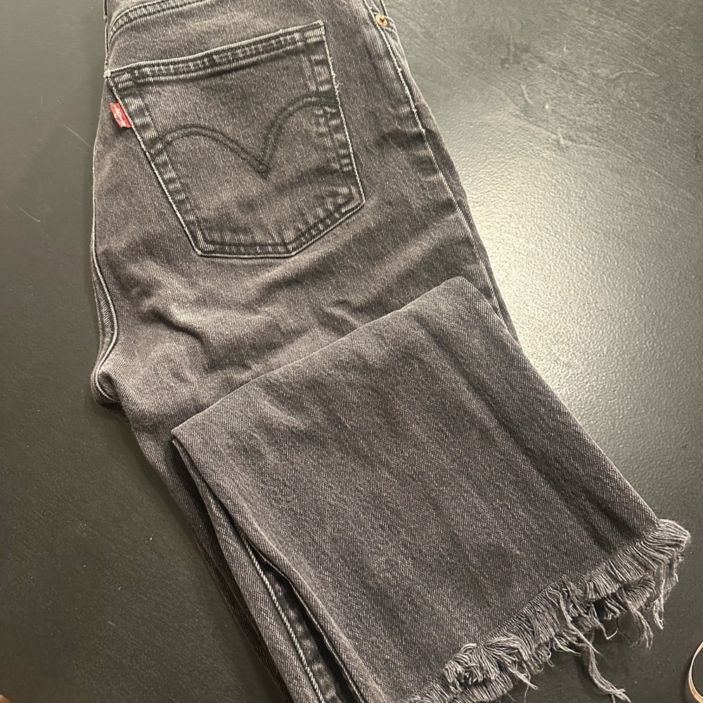 SOLD Levi's Gray Boot Cut Jeans